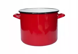 Elo Pol EMALINIS vazonas AUKŠTAS RAUDONAS 14 CM 2-14C