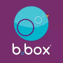 B.BOX Inovatyvus puodelis, buteliukas su šiaudeliais, 240 ml, vynuogių