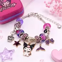 KUROMI CHARMS „pasidaryk pats“ apyrankių GAMYBOS RINKINYS