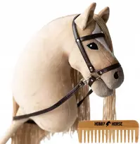 HOBBY HORSE A4 ARKLIO GALVA ARKLĖ ANT ARKLOS LAZDOS SU mantele Šukinimui