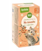 Arbata vaikams ROŽIŲ MĖTŲ PIRKŲ RUMULĖLIŲ JŪROS KALĖS EKOLOGIŠKA 30g Apotheke