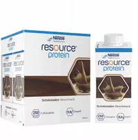 NESTLE RESOURCE PROTEIN šokolado skonio 4 x 200 ml
