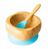 Ecorascals ECO RASCALS BAMBOO dubuo su giliu šaukštu