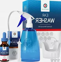 Ausų valiklis 300 ml alyvuogių puodelio pincetas aspiratorius irrigatorius