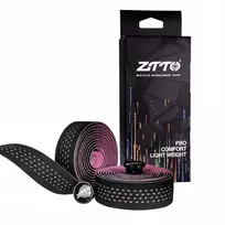 ZTTO Grip dviračio apvyniojimas, EVA PU vairo rankenos + kištukai, ROŽINIAI KLIJAI
