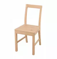 Ikea PINNTORP Kėdė, šviesiai ruda beica