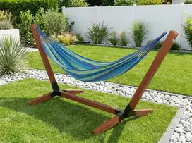 Hamako rėmas Impregnuotas 150kg + audinys 220x150cm Rinkinys iš gamintojo