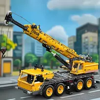 BLOKAI STATYBINIAI KRANAS KRANAS STATYBINIAI AUTOMOBILI KOMPLEKTAS 997EL TECHNINIAI BLOKAI