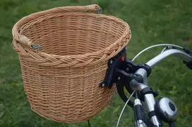 Wiklinowe Cuda Pinti DVIRAČIO krepšys su lenkiškais dviračio segtukais