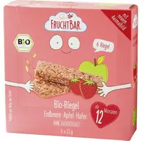 FRUCHTBAR TRUSK GRŪDŲ BATONAI. OBUOLIŲ EKOLOGIŠKOS AVIŽOS