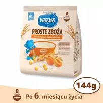 Nestlé Proste Zboża Ryžių ir kukurūzų košės abrikosai po 6 mėnesių 144 g