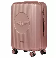Vidutinis registruotas lagaminas Wings Swallow 3.0 ROSE GOLD 24" Registruotas bagažas