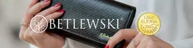 BETLEWSKI Mažas salono lagaminas, patogus, su užtrauktuku, su deriniu, ant ratų