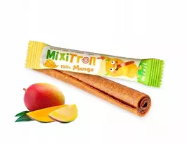 Mixit vaisių vyniotinis MixiTroll 100% mango be pridėtinio cukraus 20 g