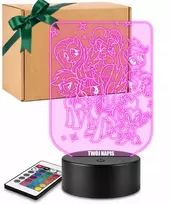 Plexido 3D LED naktinė lempa My Little Pony Gift Name