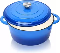 EMALINIS PUODAS 28 CM TROŠINYTI SU DANGIU 5,7L KETUS