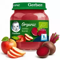 Obuolių burokėlių gerber desertas 125 g
