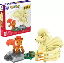 Mega Construx MEGA Pokémon Vulpix plastikinių blokelių evoliucija