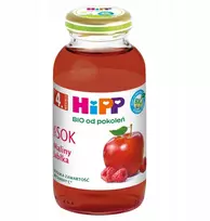 HiPP BIO kartoms Aviečių-obuolių sultys po 4 mėnesio, 200 ml