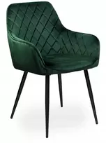 Gockowiak HAVANA VELVET TAMSIAI ŽALIA KĖDĖ MODERNIAM VALGOMUI