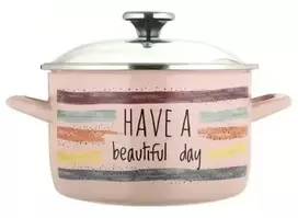 Emaliuotas puodas HaBD 20 cm 4 l METALAC