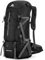 70L Didelė Trekking kuprinė + užvalkalas