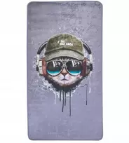 NEW Vaikiškas kilimas CAT 120x180 cm, pilkas, minkštas, paauglio kambariui