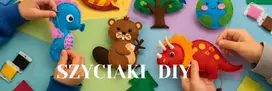 Habarri Dovanų pečių krepšiai, veltinio siuvimo rinkinys, 6 vnt., „pasidaryk pats“ vaikams