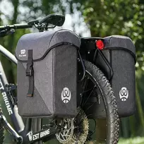 DVIVIRAČIŲ MAIŠAI 35L VELCRO Tvirtinamas ATŠSpindinčios APSAUGOS NUO LIETUS