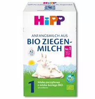 HiPP 1 OŽKŲ PIENAS Pienas kūdikiams iš ekologiško ožkos pieno 400g