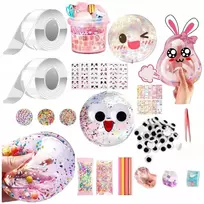 NANO JUOSTOS RINKINYS BUBULĖLIŲ PŪTIMO DIY Blow Bubble Dvipusis