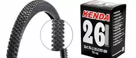 CYT MTB DVIRAČIO PADANGOS 26" X 1.95 + KENDA VAMZES
