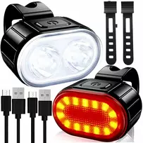 Gearox PRIEKINIS IR GALINIS LED DVIRAČIO LEMPAS DVIRAČIO VARANUI USB RINKINYS GALINGAS
