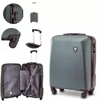 WINGS ABS salono lagaminas + rankinis bagažas 38L, be papildomų mokesčių už lėktuvą