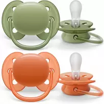 Philips Avent itin minkštas čiulptukas 2 vnt, be BPA, skirtas vaikams nuo 18 mėn