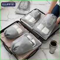 6x maišelio dangtelis batų organizatorius avalynė 43x30 cm kelionei DIDELIS Bagowski