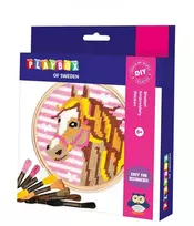 Playbox „Pasidaryk pats“ rankdarbių rinkinys Siuvinėjimas arklio kryželiu vaikams nuo 6 metų