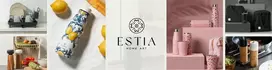Estia Izoliacinis puodelis kavai ir arbatai su šiaudeliu 350 ml dėžutėje 6/12h