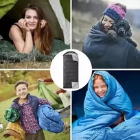 Sunlight Thermal Travel miegmaišis Lengvas, šiltas vaikiškas antklodė su gobtuvu