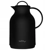 Vialli Design VIALLI THERMOS TERMINIS ĄSUOTIS STIKLINIS Įdėklas KAVOS ARBATA AMO Juodas 1L