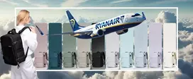 Loftek Vakuuminė kuprinė lėktuvui 40x25x20 rankiniam bagažui Wizzair Ryanair