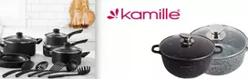 Puodas su dangteliu 1,7 L DUJŲ INDUKCINIS KAMILLE