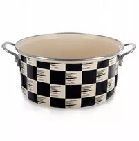 Vilde EMALINIS PUODAS DUJŲ IŠVEDIMUI TRADICINIS EMALIS 26CM 5L