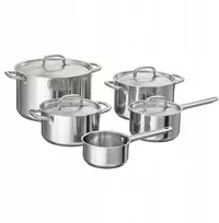 IKEA IKEA 365+ Puodų rinkinys 9 elementai 10l 5l 3l 2l 1l