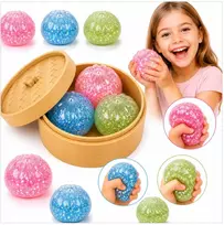 Toys MEGA PAKETAS GNIOTEK PIERÓG ANTISRESSINIS ŽAISLAS PAGALUS 3 DĖŽIŲ RINKINYS