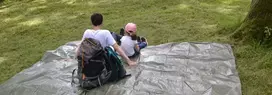 Hornhill Tarp grindų dangos lakštinė palapinė 3x3 vandeniui atspari