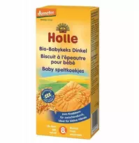 SPELTA SAUSINIAI NUO 8 MĖNESIŲ DEMETER BIO 150 g - HOLLE