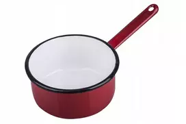 Elo Pol APSAUGUS STOVAS SU BOTONU Emaliuotas puodas 18cm 2,25L RAUDONAS EloPol 1188