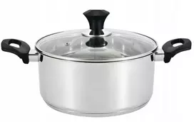 AMEFA SAHARA nerūdijančiojo plieno indukcinis puodas su dangčiu 24 cm 5,5 l