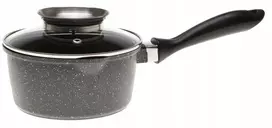 SAUGUS MARMURINIS KERAMINIS PUODAS SU DANGIU 20cm INDUKCINĖS DUJOS 2,5l 4020